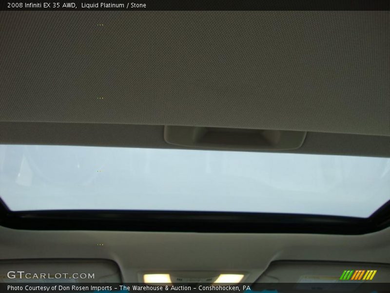 Liquid Platinum / Stone 2008 Infiniti EX 35 AWD