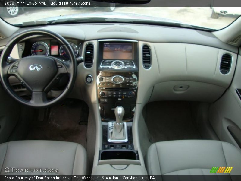 Liquid Platinum / Stone 2008 Infiniti EX 35 AWD