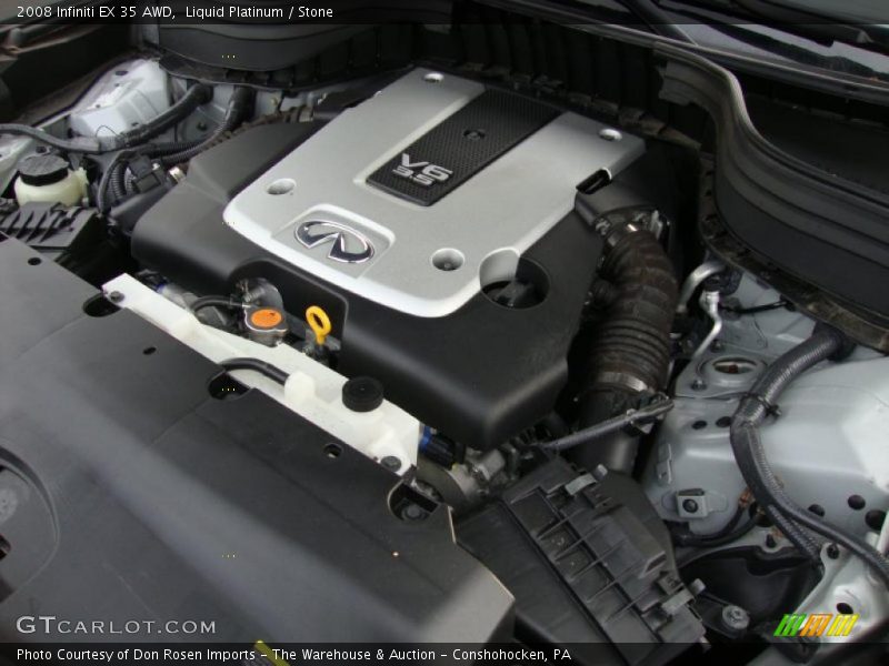 Liquid Platinum / Stone 2008 Infiniti EX 35 AWD