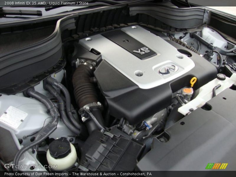 Liquid Platinum / Stone 2008 Infiniti EX 35 AWD