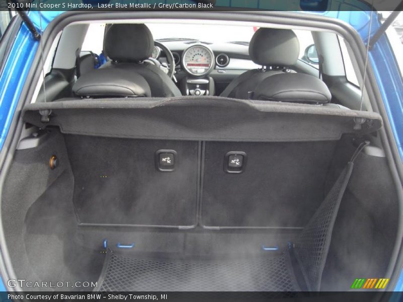 Laser Blue Metallic / Grey/Carbon Black 2010 Mini Cooper S Hardtop