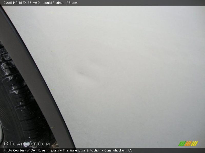 Liquid Platinum / Stone 2008 Infiniti EX 35 AWD