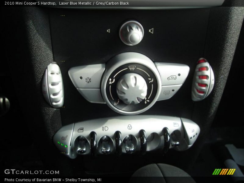 Laser Blue Metallic / Grey/Carbon Black 2010 Mini Cooper S Hardtop