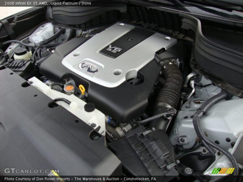 Liquid Platinum / Stone 2008 Infiniti EX 35 AWD