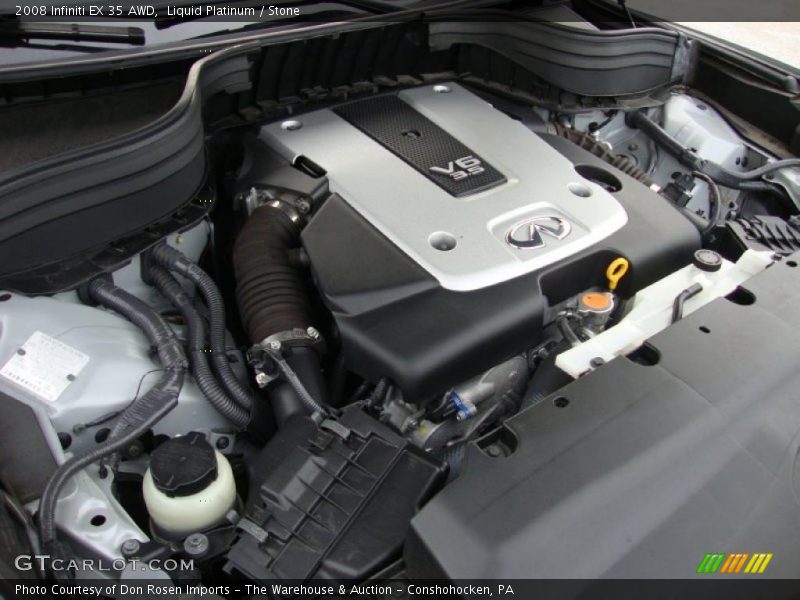 Liquid Platinum / Stone 2008 Infiniti EX 35 AWD