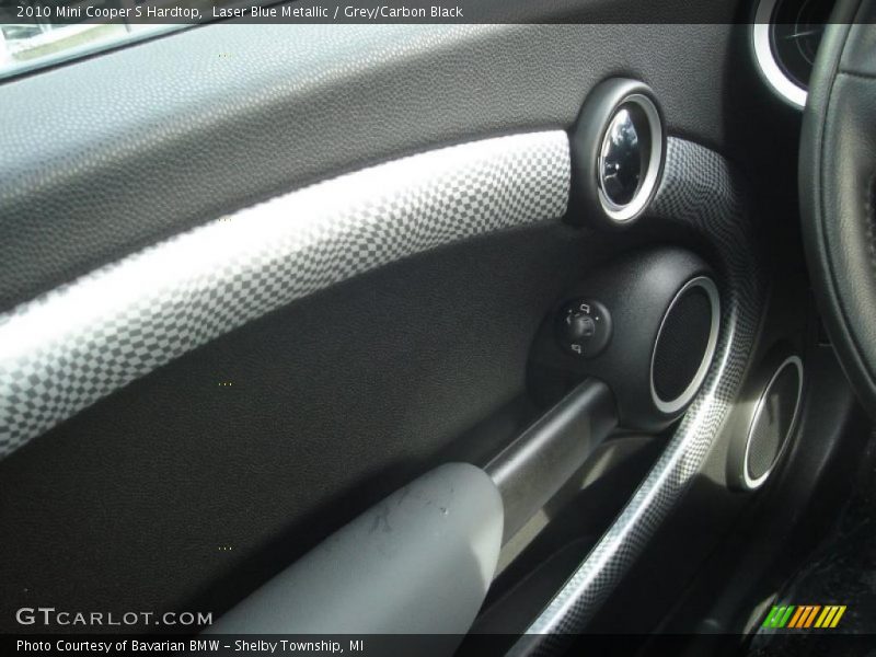 Laser Blue Metallic / Grey/Carbon Black 2010 Mini Cooper S Hardtop