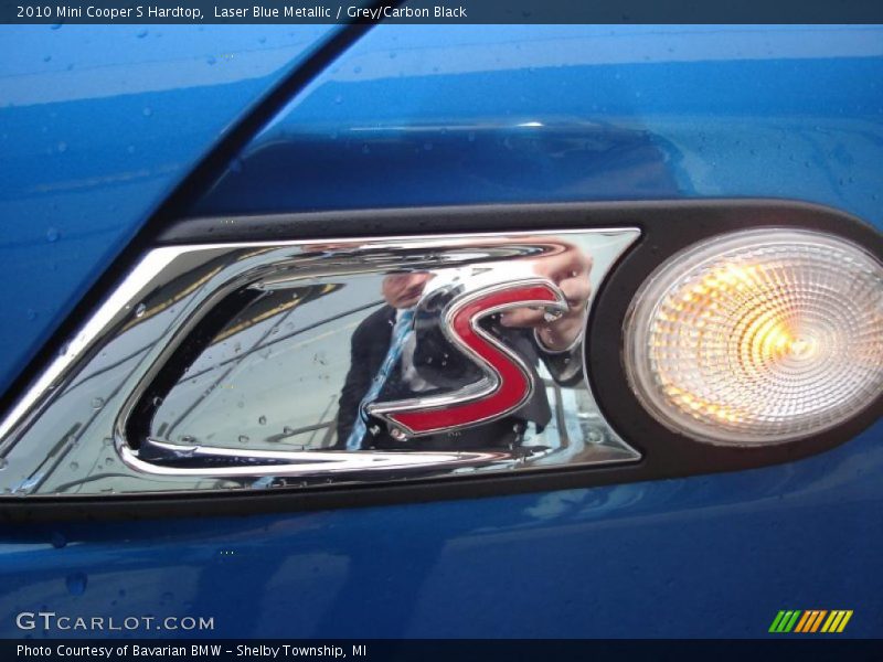 Laser Blue Metallic / Grey/Carbon Black 2010 Mini Cooper S Hardtop