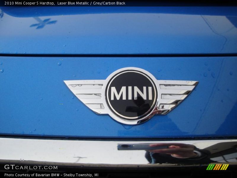 Laser Blue Metallic / Grey/Carbon Black 2010 Mini Cooper S Hardtop
