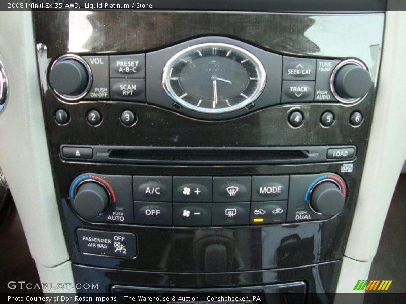 Liquid Platinum / Stone 2008 Infiniti EX 35 AWD