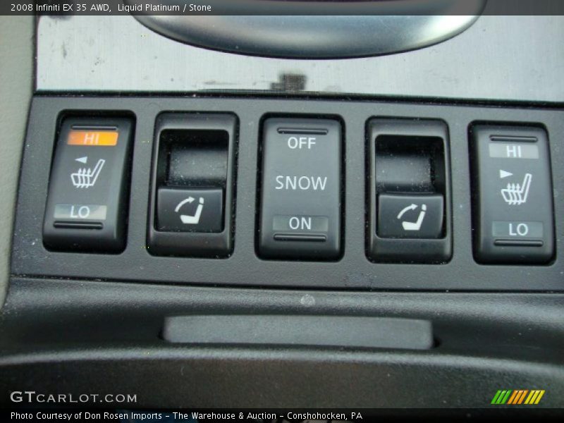 Liquid Platinum / Stone 2008 Infiniti EX 35 AWD