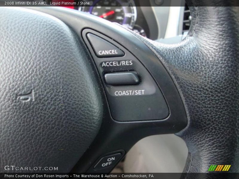 Liquid Platinum / Stone 2008 Infiniti EX 35 AWD