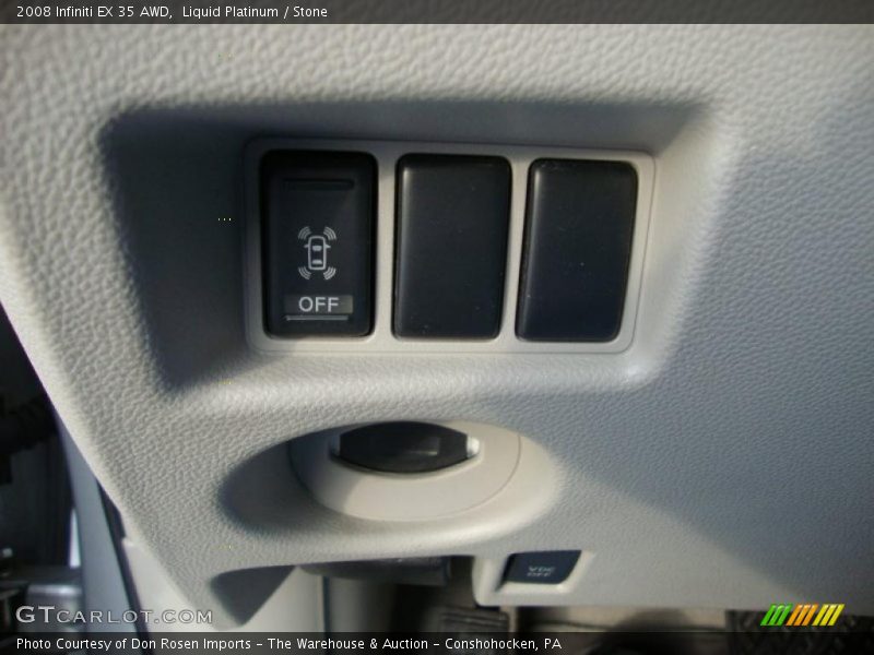 Liquid Platinum / Stone 2008 Infiniti EX 35 AWD