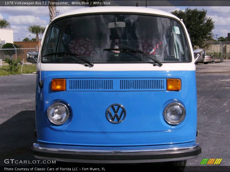 White/Blue / White/Blue 1978 Volkswagen Bus T2 Transporter