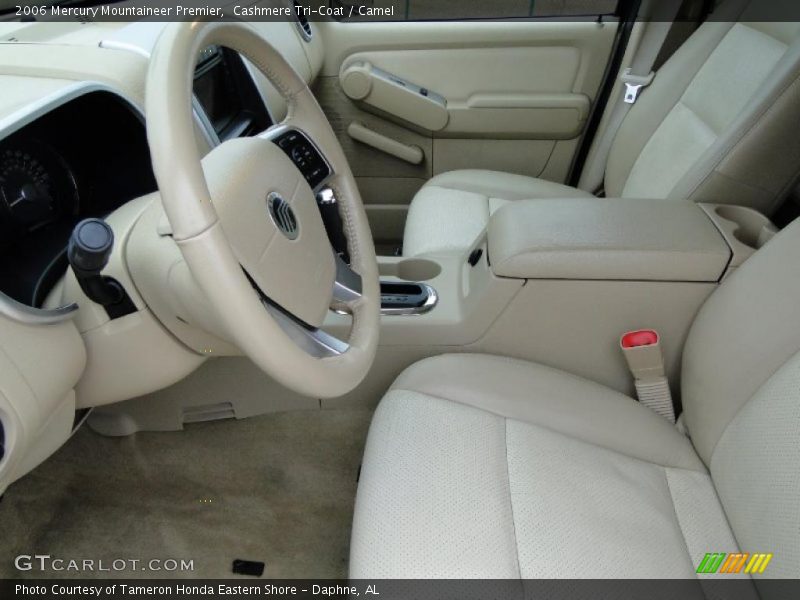  2006 Mountaineer Premier Camel Interior