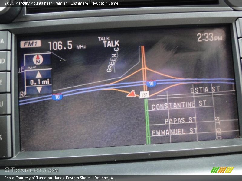 Cashmere Tri-Coat / Camel 2006 Mercury Mountaineer Premier
