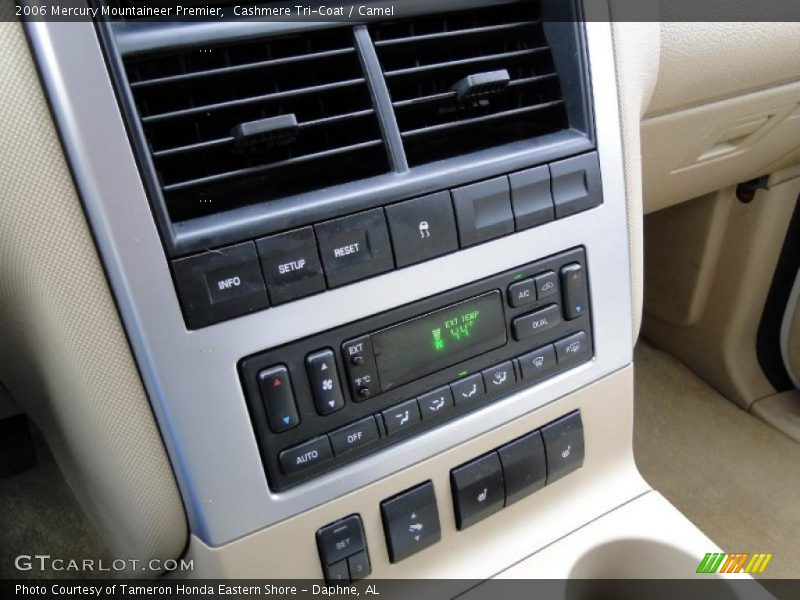 Controls of 2006 Mountaineer Premier