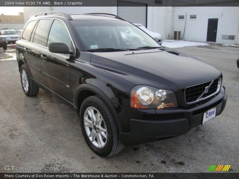 Black / Graphite 2004 Volvo XC90 T6 AWD