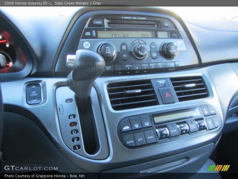 Slate Green Metallic / Gray 2006 Honda Odyssey EX-L