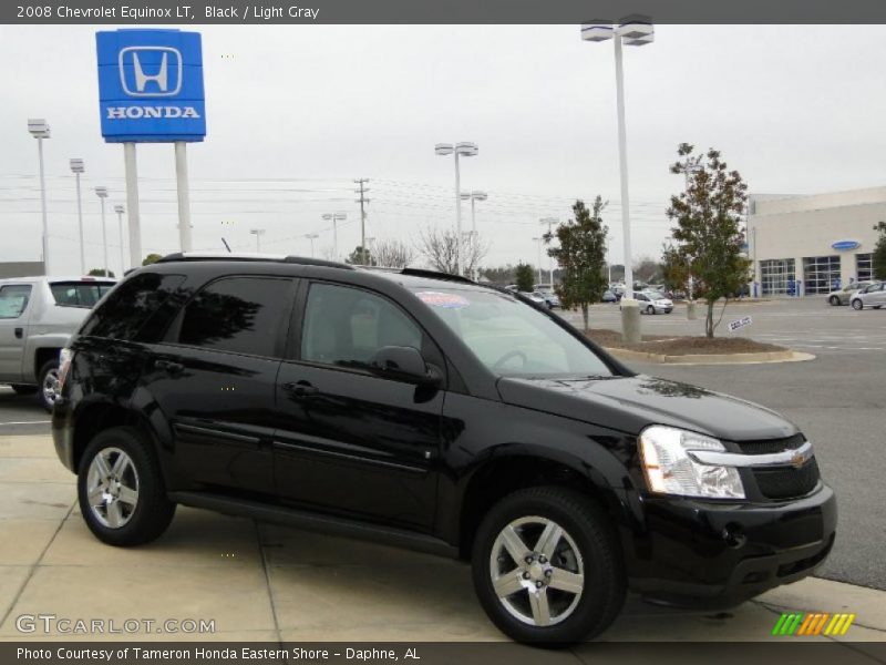 Black / Light Gray 2008 Chevrolet Equinox LT