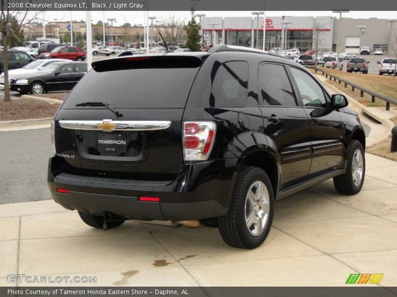 Black / Light Gray 2008 Chevrolet Equinox LT