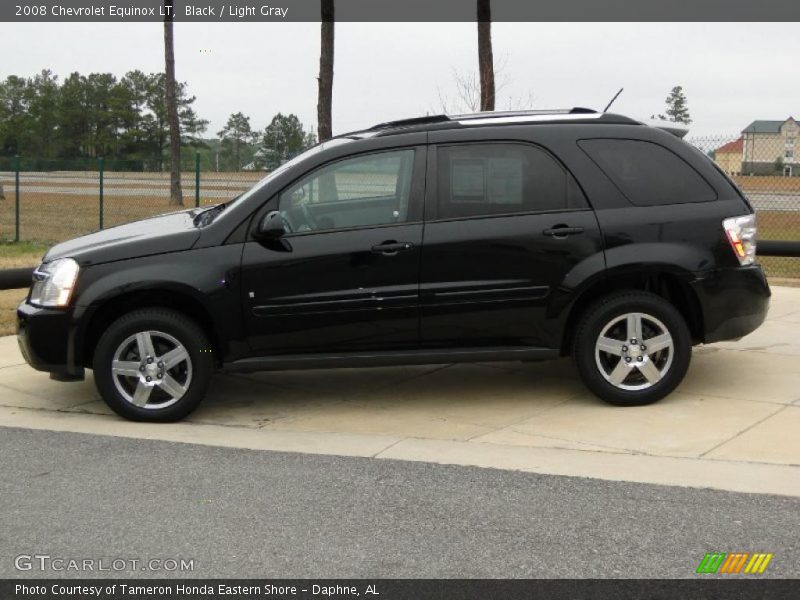 Black / Light Gray 2008 Chevrolet Equinox LT