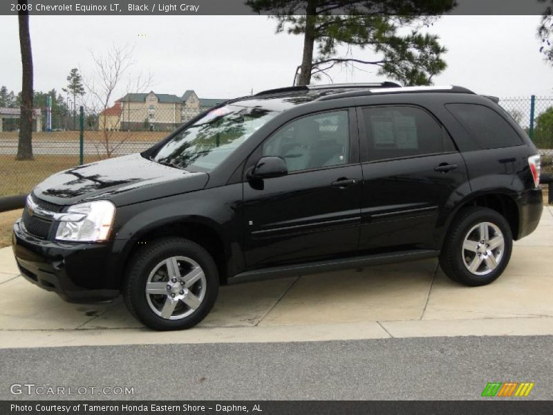 Black / Light Gray 2008 Chevrolet Equinox LT