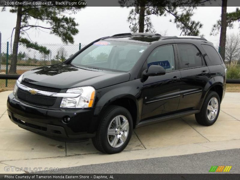 Black / Light Gray 2008 Chevrolet Equinox LT