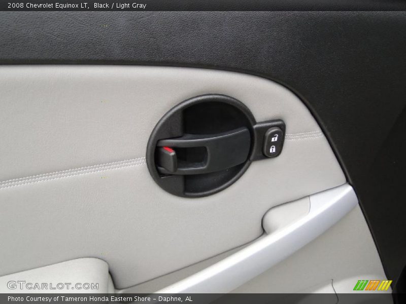 Black / Light Gray 2008 Chevrolet Equinox LT