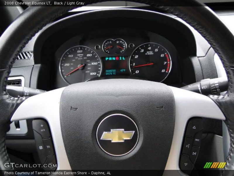 Black / Light Gray 2008 Chevrolet Equinox LT