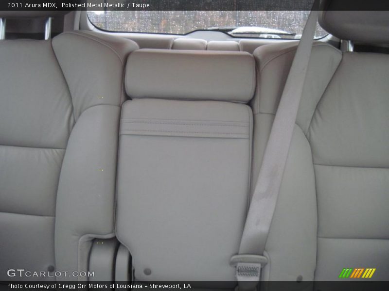 Polished Metal Metallic / Taupe 2011 Acura MDX
