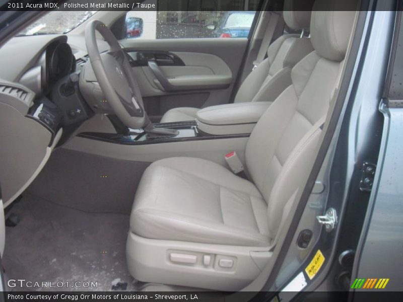 Polished Metal Metallic / Taupe 2011 Acura MDX
