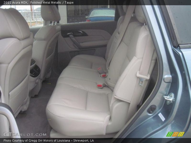 Polished Metal Metallic / Taupe 2011 Acura MDX