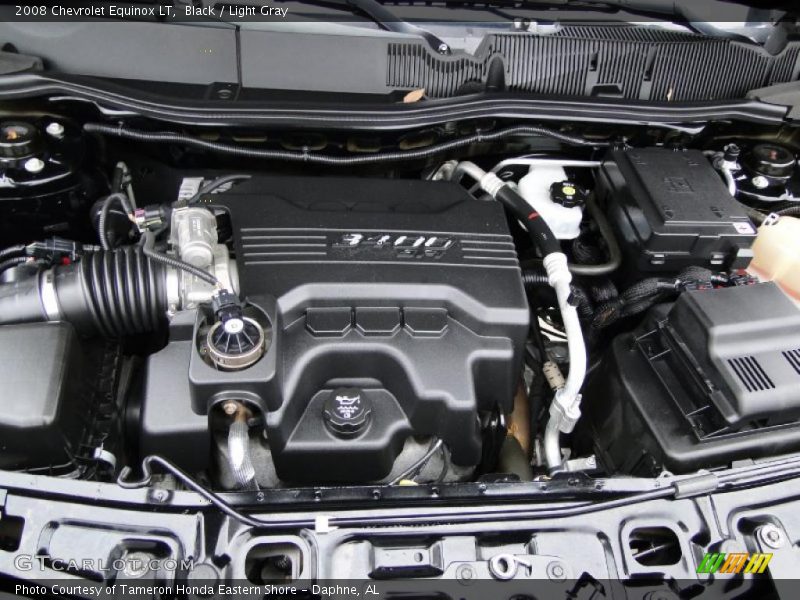 Black / Light Gray 2008 Chevrolet Equinox LT