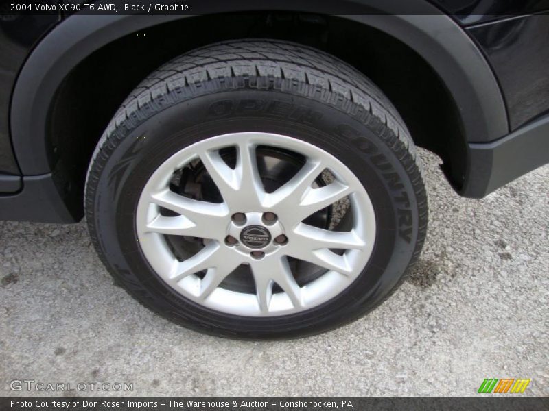 Black / Graphite 2004 Volvo XC90 T6 AWD