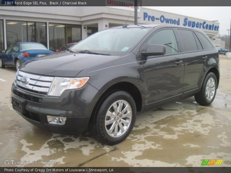 Black / Charcoal Black 2007 Ford Edge SEL Plus
