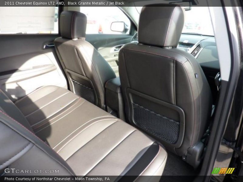 Black Granite Metallic / Jet Black 2011 Chevrolet Equinox LTZ AWD