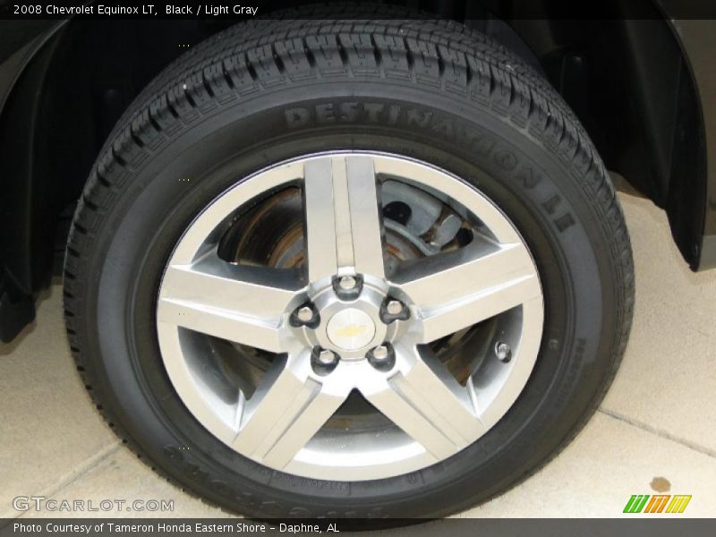 Black / Light Gray 2008 Chevrolet Equinox LT