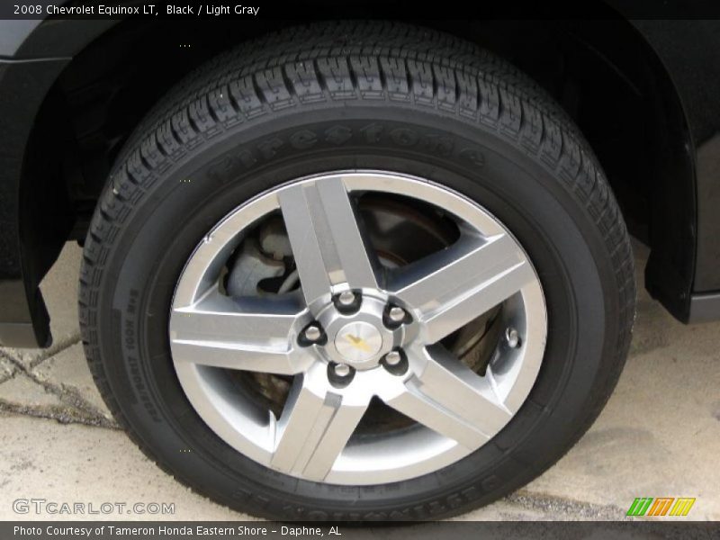 Black / Light Gray 2008 Chevrolet Equinox LT