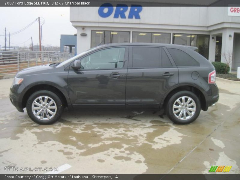 Black / Charcoal Black 2007 Ford Edge SEL Plus