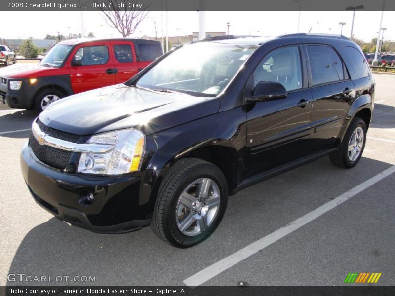 Black / Light Gray 2008 Chevrolet Equinox LT