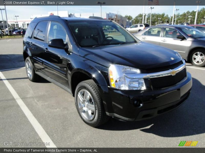 Black / Light Gray 2008 Chevrolet Equinox LT