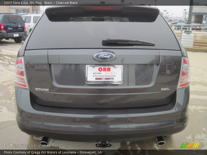 Black / Charcoal Black 2007 Ford Edge SEL Plus