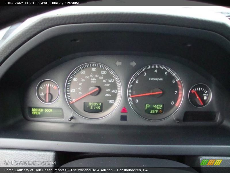 Black / Graphite 2004 Volvo XC90 T6 AWD