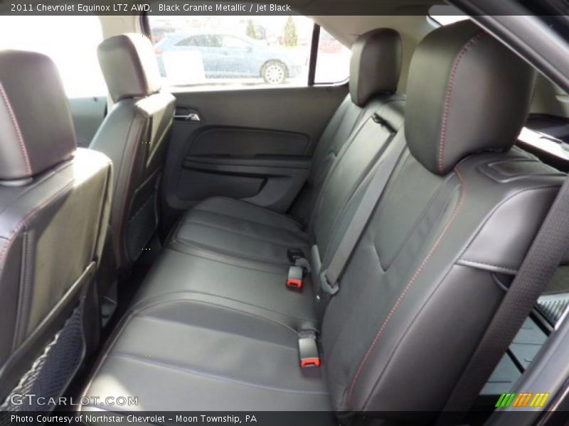 Black Granite Metallic / Jet Black 2011 Chevrolet Equinox LTZ AWD