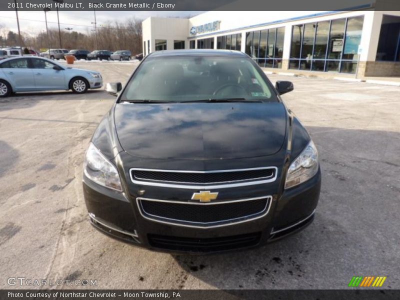 Black Granite Metallic / Ebony 2011 Chevrolet Malibu LT