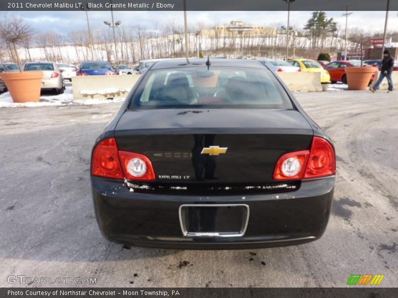 Black Granite Metallic / Ebony 2011 Chevrolet Malibu LT