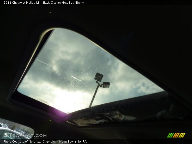 Sunroof of 2011 Malibu LT