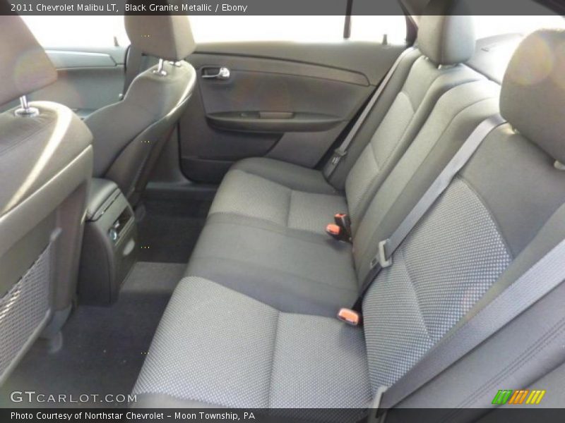 Black Granite Metallic / Ebony 2011 Chevrolet Malibu LT