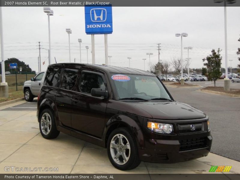 Root Beer Metallic / Black/Copper 2007 Honda Element SC