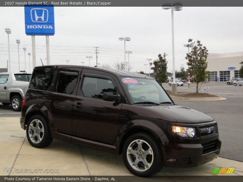 Root Beer Metallic / Black/Copper 2007 Honda Element SC